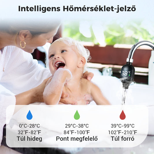 🔥🔥2+2 ingyenes🚿💡 Zuhany hőmérséklet kijelző – valós idejű vízfigyelés, égési sérülések ellen!🌡️✅ Vízforrás hőmérő – intelligens LED kijelző, biztonságos fürdés a családnak!