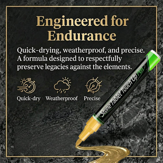 🔝 Legnépszerűbb termékek🔥1+1 ingyenes🪨Sírkő-javító marker kifakult feliratokhoz – Időjárásálló, precíz gravírozás színezése!⚫Gyorsan száradó, tartós kültéri kőrestaurálás!
