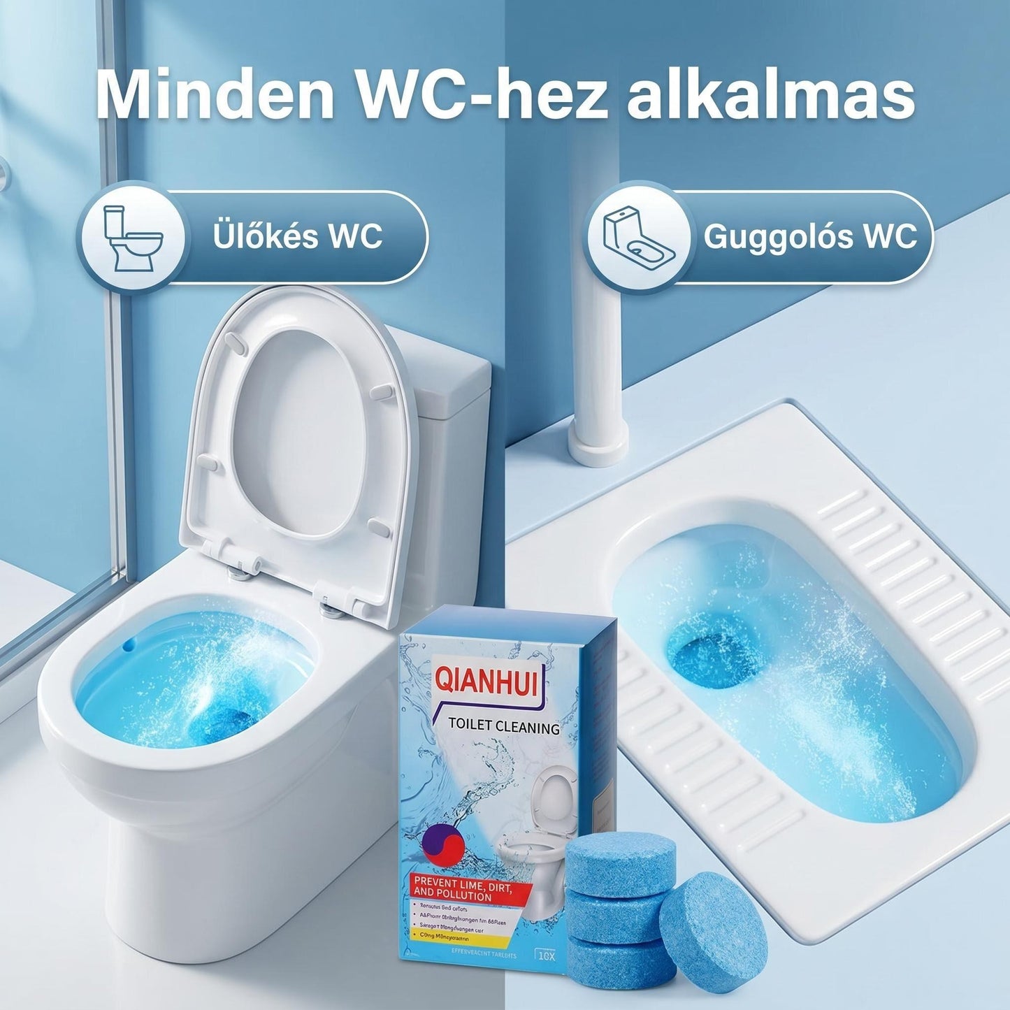 đđ„12+4 ingyenesđœ CitromillatĂș WC-tisztĂtĂł tablettĂĄkâš Makacs foltok nĂ©lkĂŒl, hosszĂș tĂĄvĂș frissessĂ©g a fĂŒrdĆszobĂĄban!