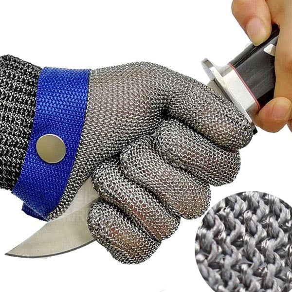 🧤Stainless Steel Cut-Resistant Mesh Glove⏳ Élelmiszeripari minőségű rozsdamentes acél hálós fémkesztyű!