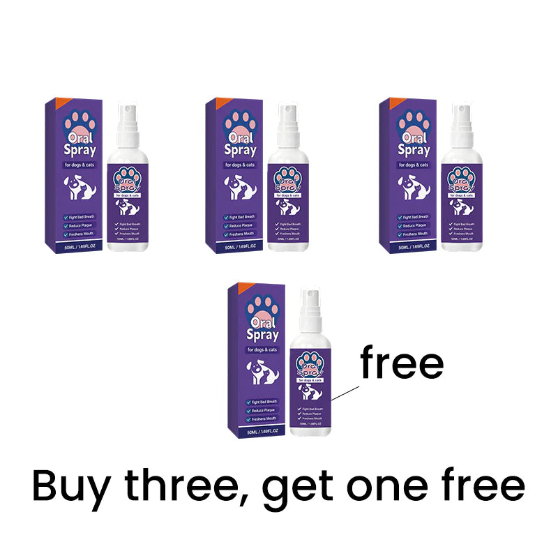 🎁 1+1 INGYEN (2 db) ✨ Szájspray friss leheletért kutyáknak és macskáknak 🐾-Időkorlátozott kedvezmény