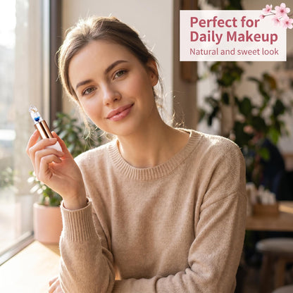 🌸 【1+1-et ingyen】Hidratáló rúzs virágszirmokkal – a hőmérséklettől függően változtatja a színét 💄