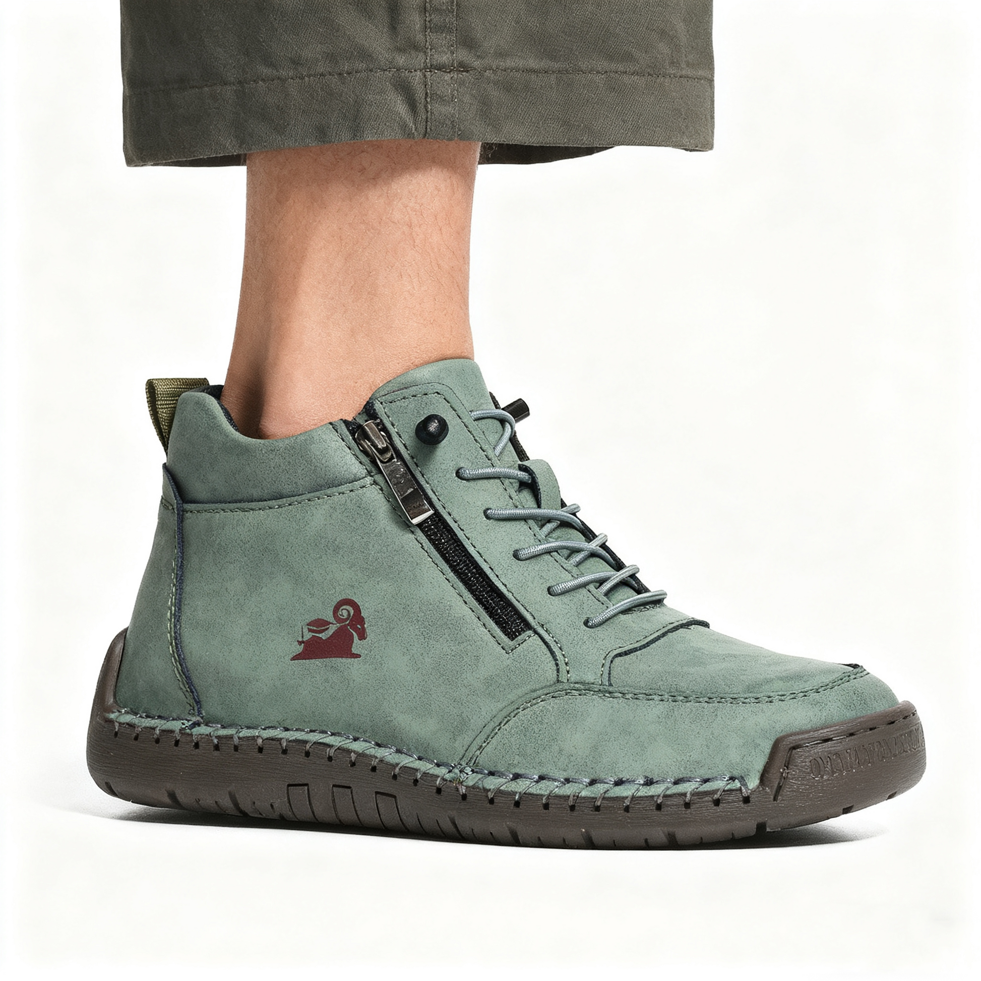 (🔥 50% de descuento - ¡No te lo pierdas!) Zapatos de piel de becerro seleccionados - Zapatos ortopédicos - 👞 - Duraderos, antideslizantes e impermeables (soporte de arco, alivio del dolor, unisex)