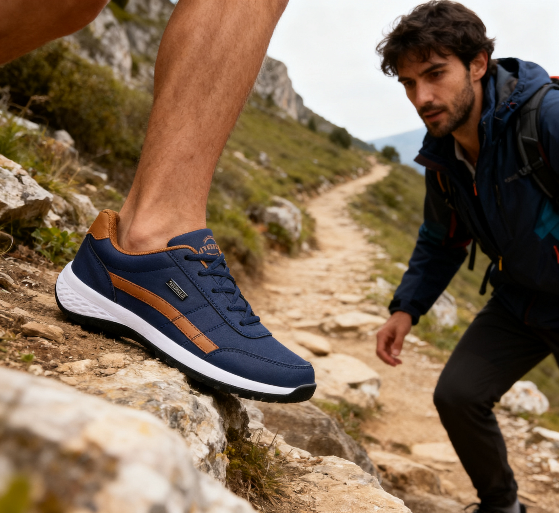 (🔥Oferta por tiempo limitado con 50 % de descuento, ¡no te la pierdas!) - Zapatos deportivos ortopédicos suaves y cómodos (soporte de arco, impermeables y antideslizantes)