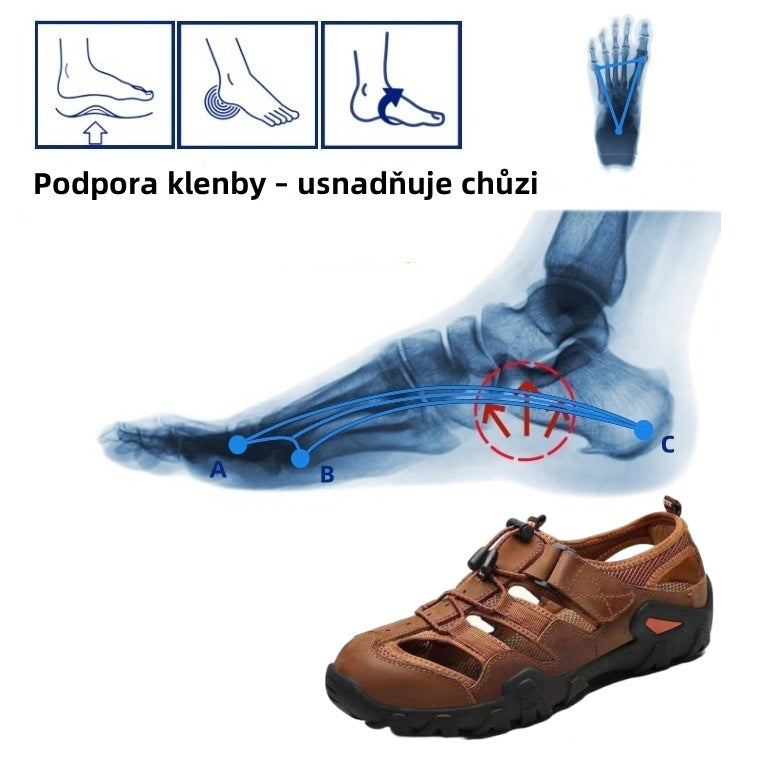 【🔥Dnes za poloviční cenu --- nenechte si to ujít】Pánská ortopedická obuv, ergonomický design, 168 patentů na obuv 👞Zaměřeno na zdraví nohou✅