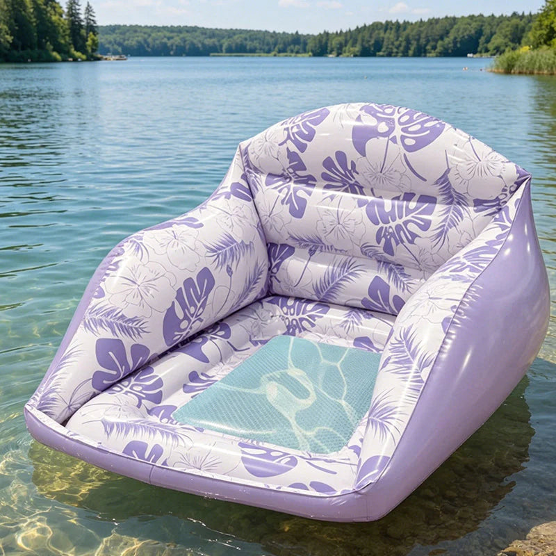 🏊💺U alakú felfújható matrac – stílusos pihenés, ideális felnőtteknek és gyerekeknek egyaránt, könnyen tárolható ⚡