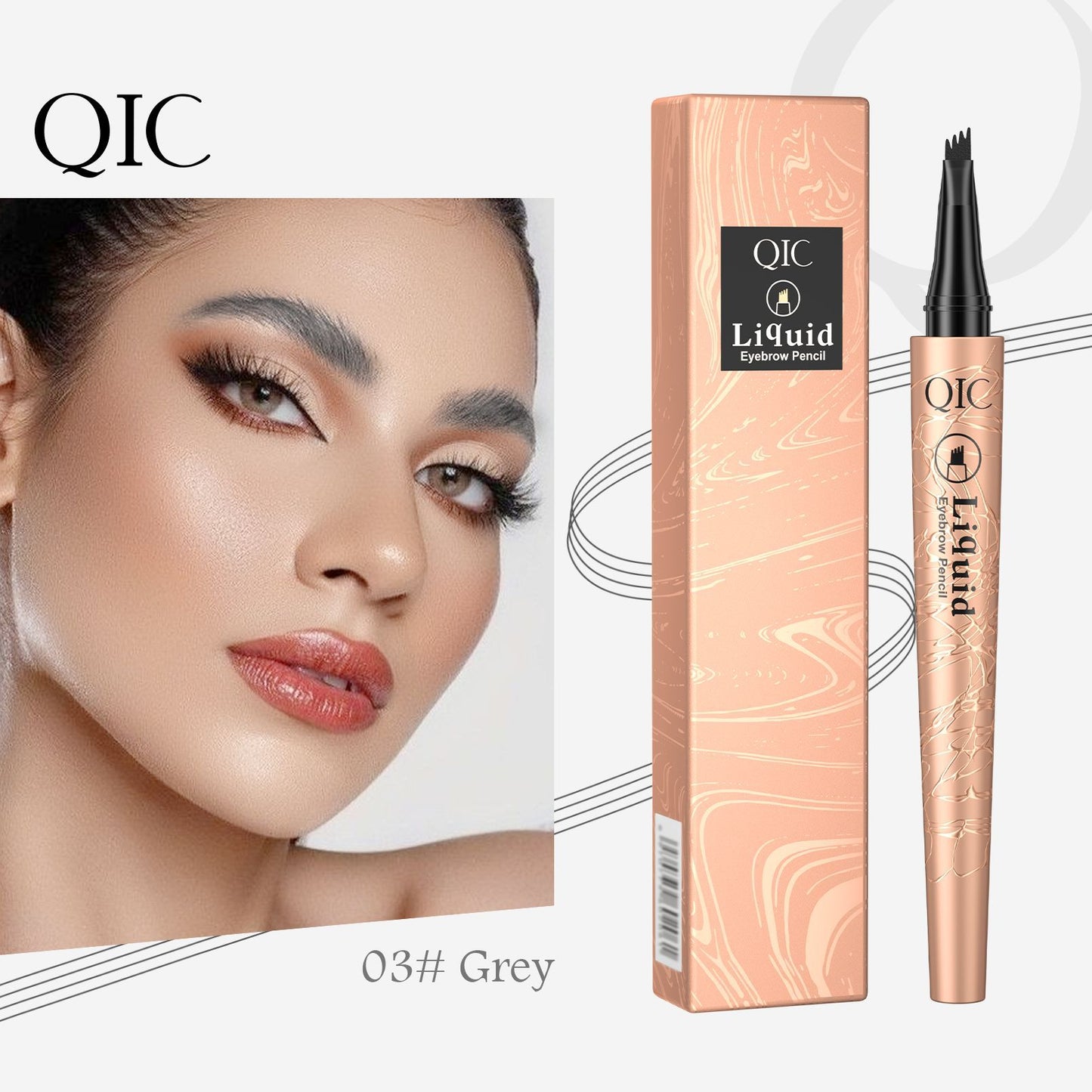 🔥1 vásárol 1 ingyen kap🖌️3D Microblading szemceruza – 4 villás hegy + 24 órás vízállóság!