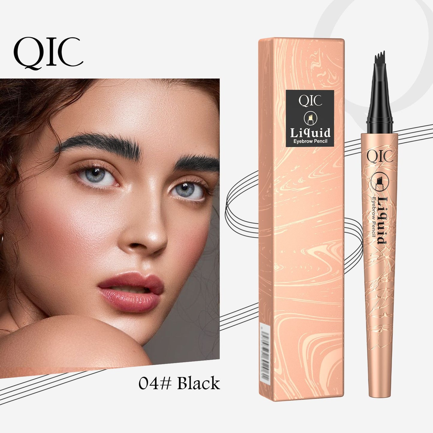 🔥1 vásárol 1 ingyen kap🖌️3D Microblading szemceruza – 4 villás hegy + 24 órás vízállóság!