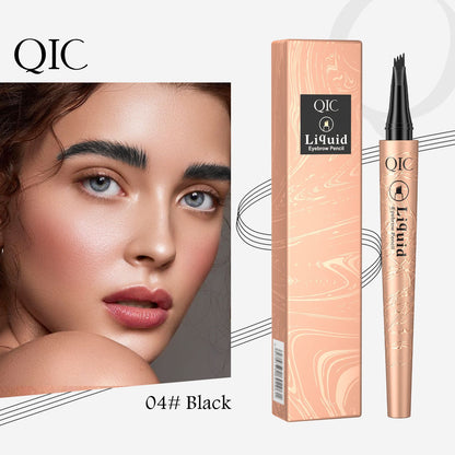 🔥1 vásárol 1 ingyen kap🖌️3D Microblading szemceruza – 4 villás hegy + 24 órás vízállóság!