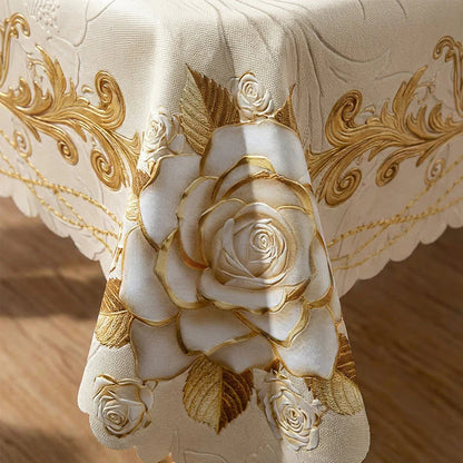 😜30% árcsökkentés🌸 Arany rózsa dombornyomott design – Vízálló, tartós és könnyen tisztítható!