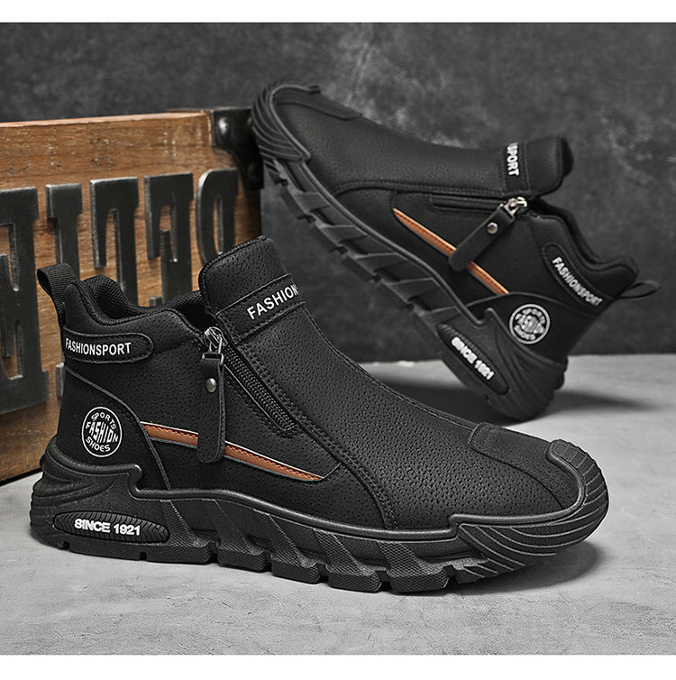 (⏰50% de descuento por tiempo limitado) Zapatos ortopédicos de gamuza para hombre, 👞 cosidos a mano, cómodos y antideslizantes ✅ Soporte de arco - Caminata cómoda