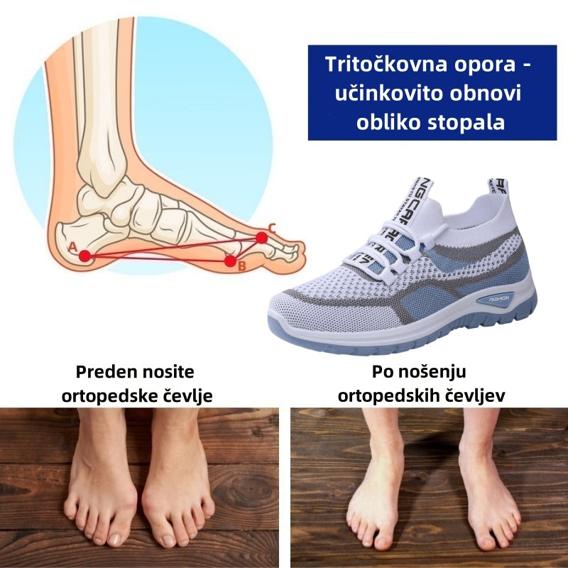 Ženski ortopedski čevlji Suuperre® | Ergonomsko oblikovani za lajšanje bolečin v hrbtu, sklepih in stopalih ter zagotavljajo vrhunsko udobje.