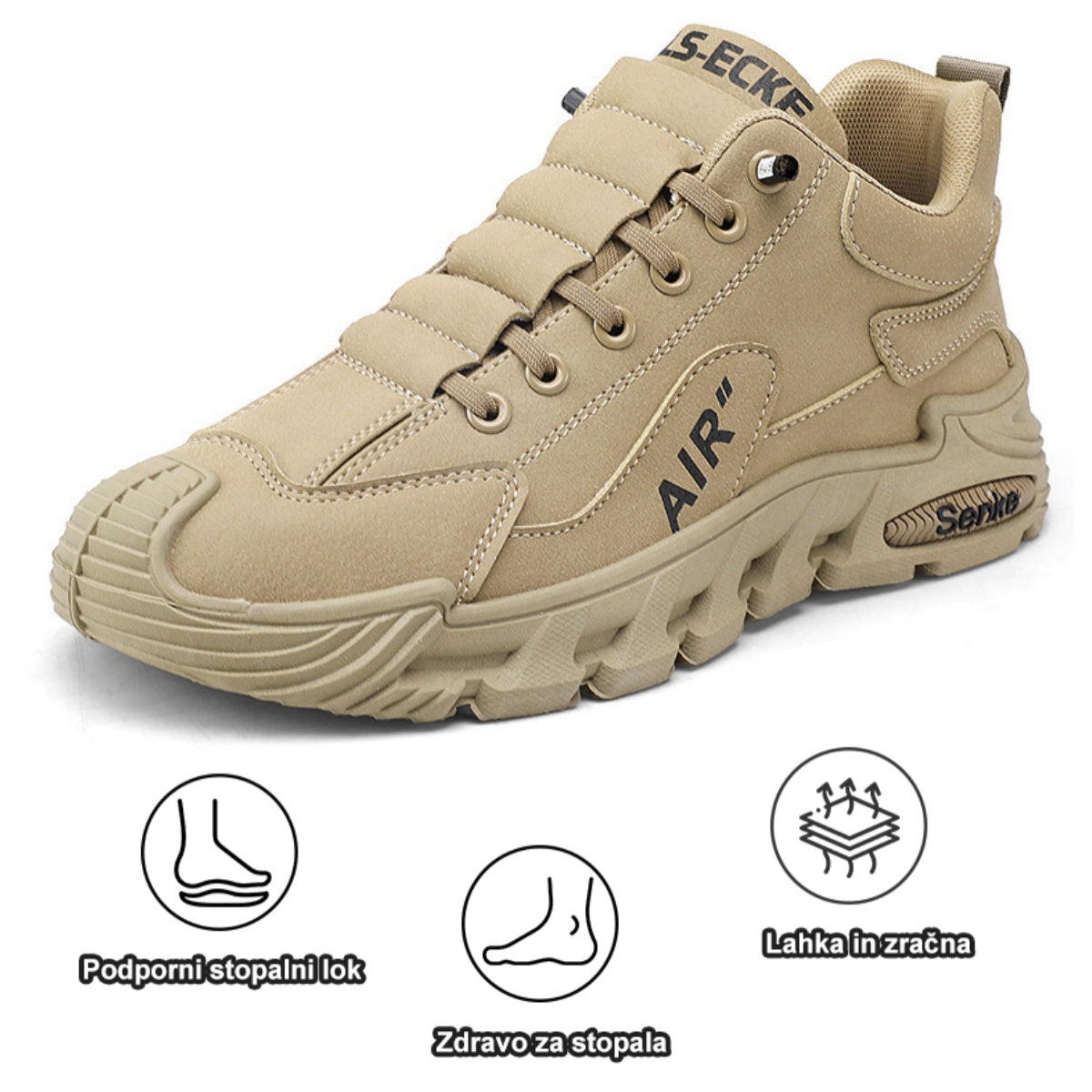 Suuperre® Premium usnjeni ortopedski čevlji | Ergonomsko oblikovani za lajšanje bolečin v hrbtu, kolenih in stopalih ter zagotavljajo izjemno udobje (ročno izdelani).