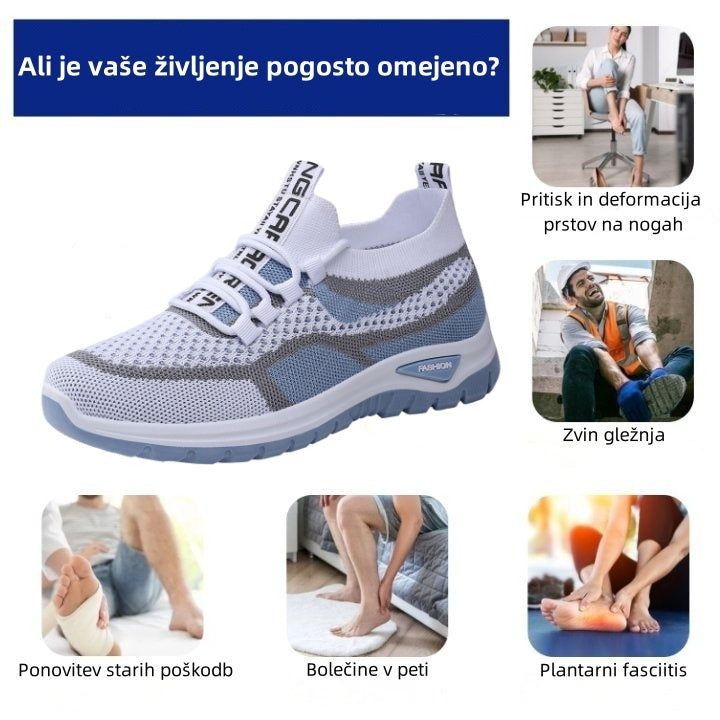 Ženski ortopedski čevlji Suuperre® | Ergonomsko oblikovani za lajšanje bolečin v hrbtu, sklepih in stopalih ter zagotavljajo vrhunsko udobje.