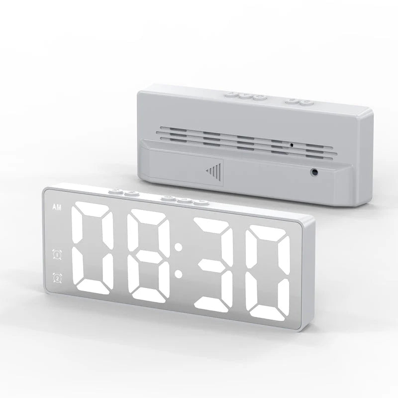 ⏰ Minimalista digitális ébresztőóra hálószobába és irodába 🕰️