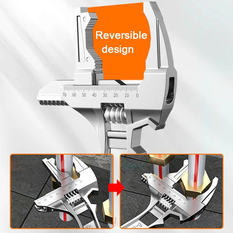 😜30% árcsökkentés🔧Kétoldalas Mosogatócsavarkulcs – 6-68mm Nyílás + Fordítható Működés!