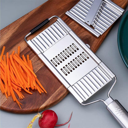 😁árcsökkentési akció🔪Német Tervezett Multifunkcionális Zöldségszeletelő – 80% Időt Takarít!