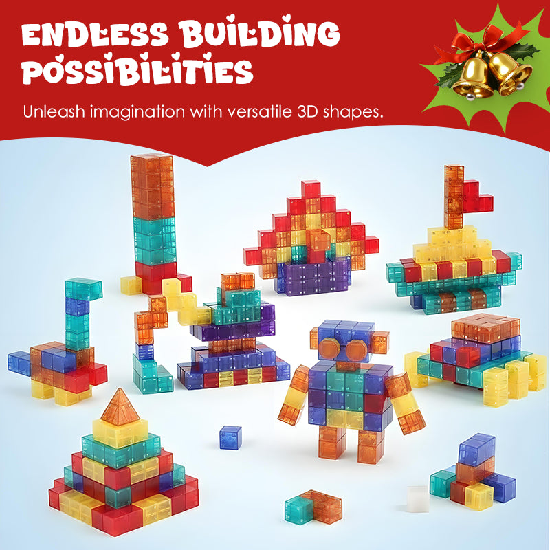 🧱 Mágneses építőelemek gyerekeknek 🏰
