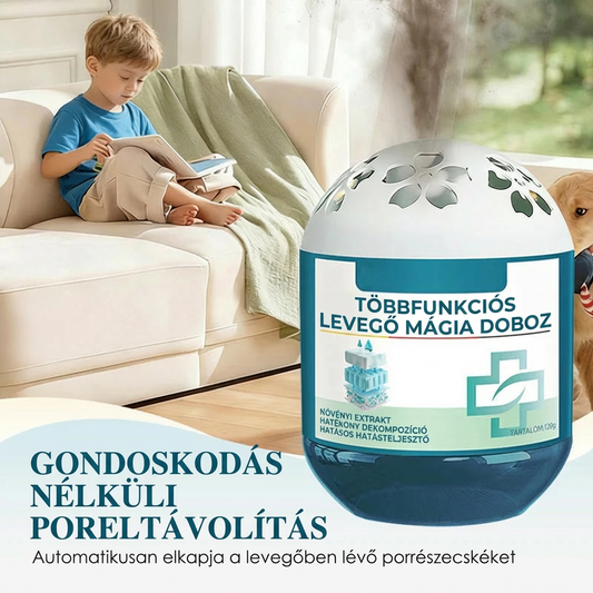 🎉Bestseller akció [🔥1+1 ingyenes🔥]🍃 Automatikus porgyűjtő doboz – Növényi alapú, áram nélkül, teljesen biztonságos!