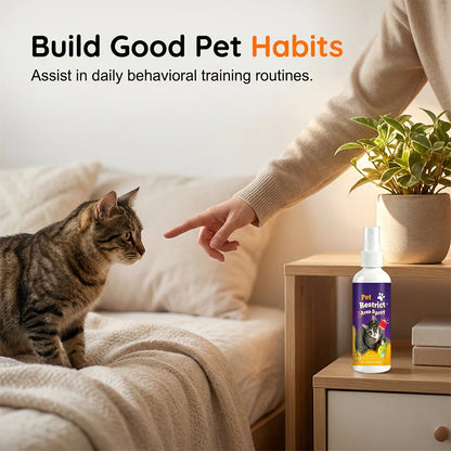 🐾 Állatriasztó spray – természetes macska- és kutyariasztó 💨