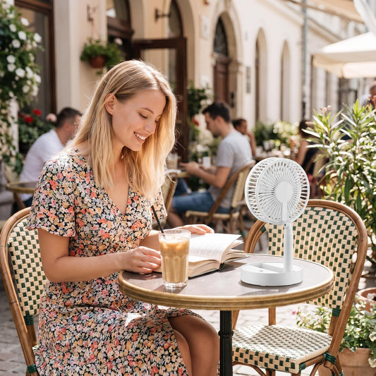 🌬️ Összecsukható, csatlakoztatható ventilátor 🍃