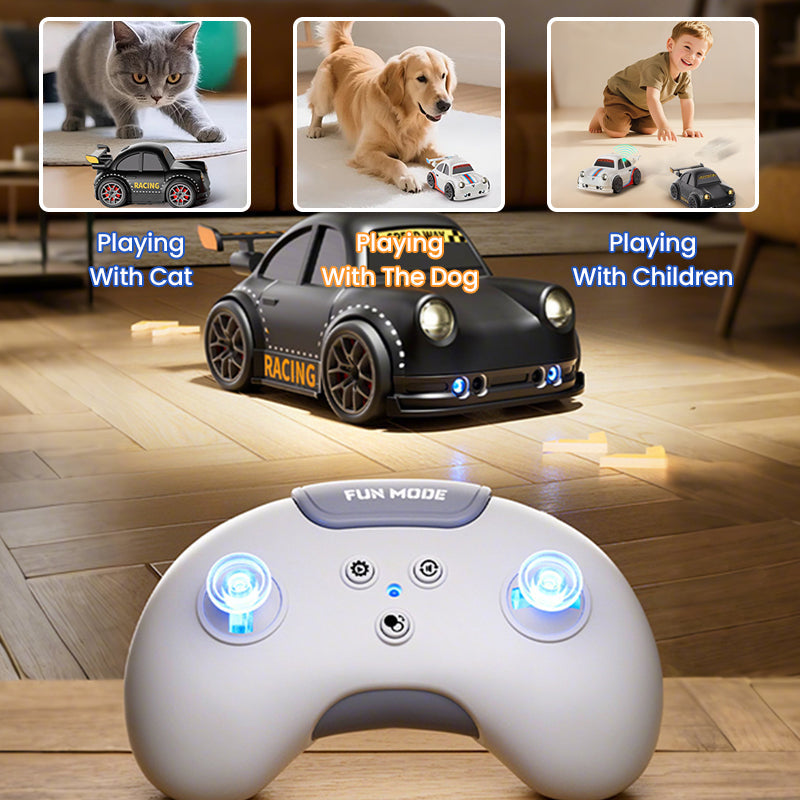 🏎️ Interaktív, többfunkciós, távirányítású autó 🎮
