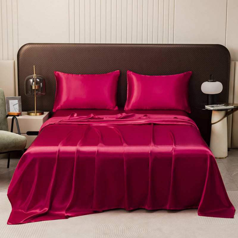 🛏️ Egyszínű szatén ágynemű ✨