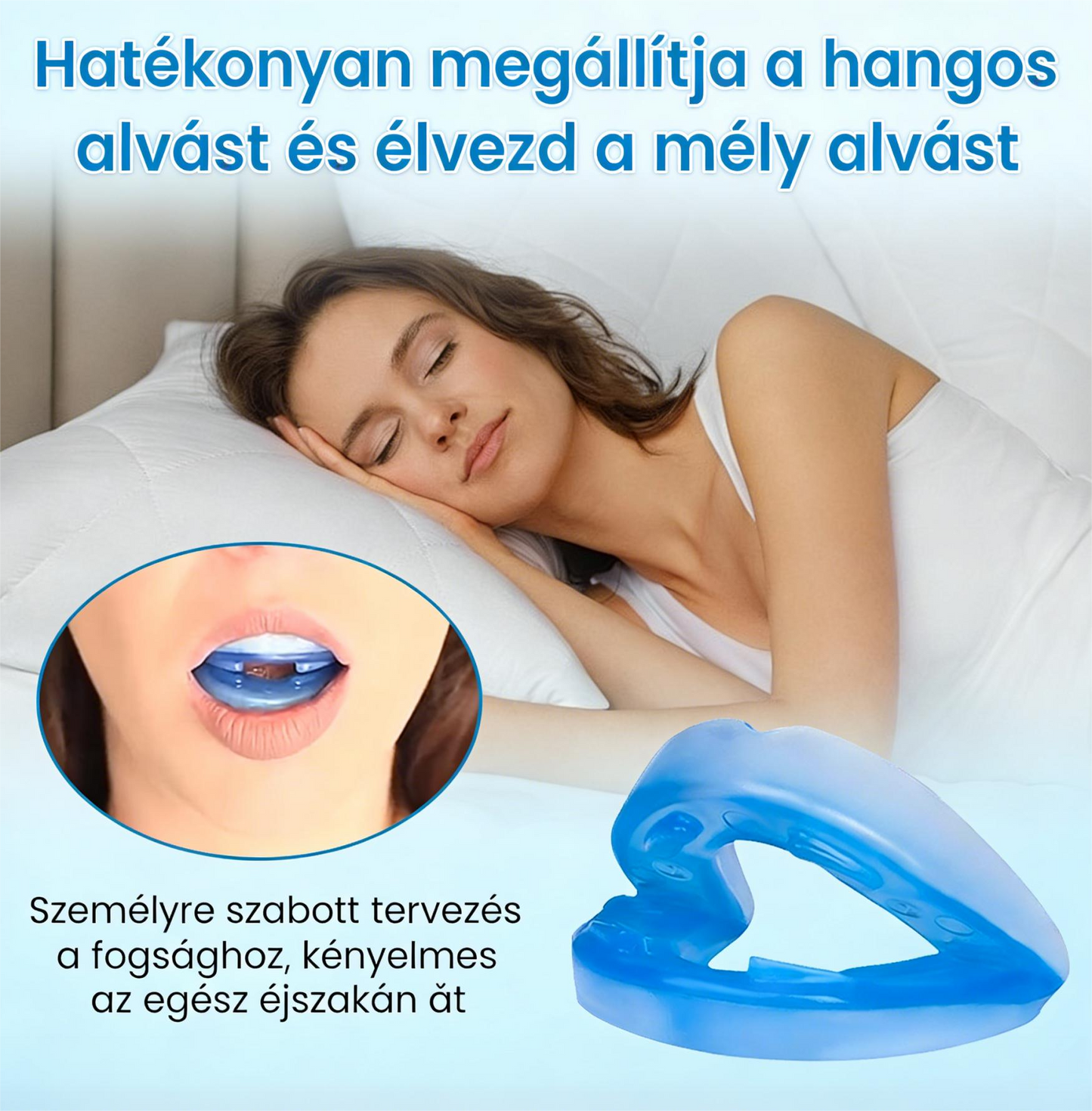 🎁Vásárolj 1 kapsz 1 ingyen😴Horkolásgátló szájbetét – Csökkentse a horkolást már az első éjszakától! 🛏️CPAP/MAD Alternatíva – 180 Napos Garancia!（副本）