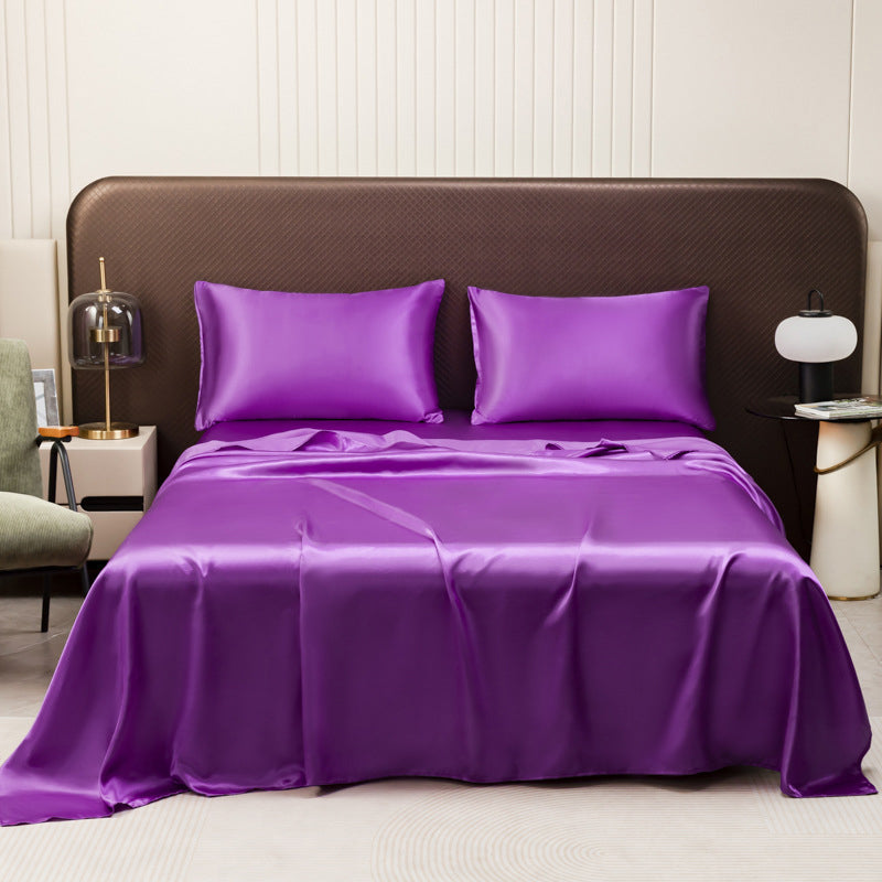 🛏️ Egyszínű szatén ágynemű ✨