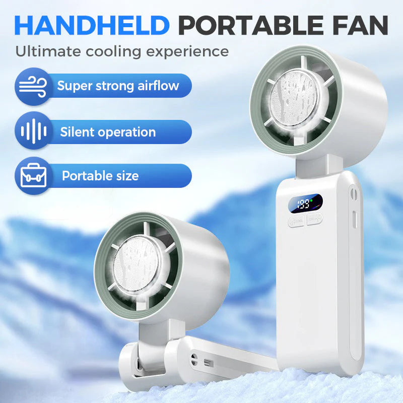 ❄️49% KEDVEZMÉNY!💨 Hordozható vízpermetes ventilátor – 3 sebességfokozat, hűtés vízpermet segítségével – Fizetés átvételkor ⚡✅