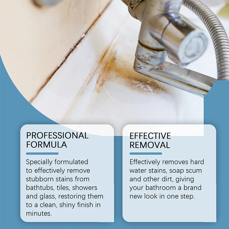 🚿 All-in-One fürdőszoba tisztító spray – makacs koszra | Vízkőoldó, penészgátló, antibakteriális – Gyors hatás 🧼✨
