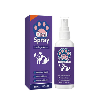 🎁 1+1 INGYEN (2 db) ✨ Szájspray friss leheletért kutyáknak és macskáknak 🐾-Időkorlátozott kedvezmény