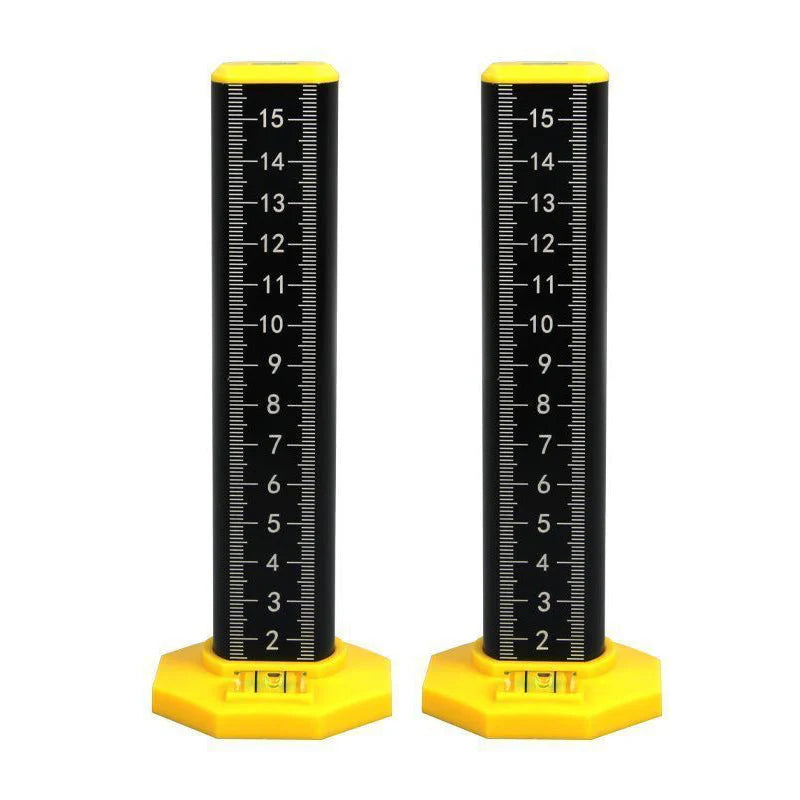 🔥1+1 ingyenes📏 2-in-1 Profi-Nivellierstab✨ Leichtes Aluminium-Werkzeug – Magnetbasis & millimetergenaue HD-Skala!