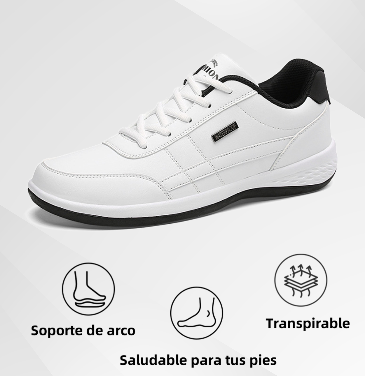 (🔥Oferta por tiempo limitado con 50 % de descuento, ¡no te la pierdas!) - Zapatos deportivos ortopédicos suaves y cómodos (soporte de arco, impermeables y antideslizantes)