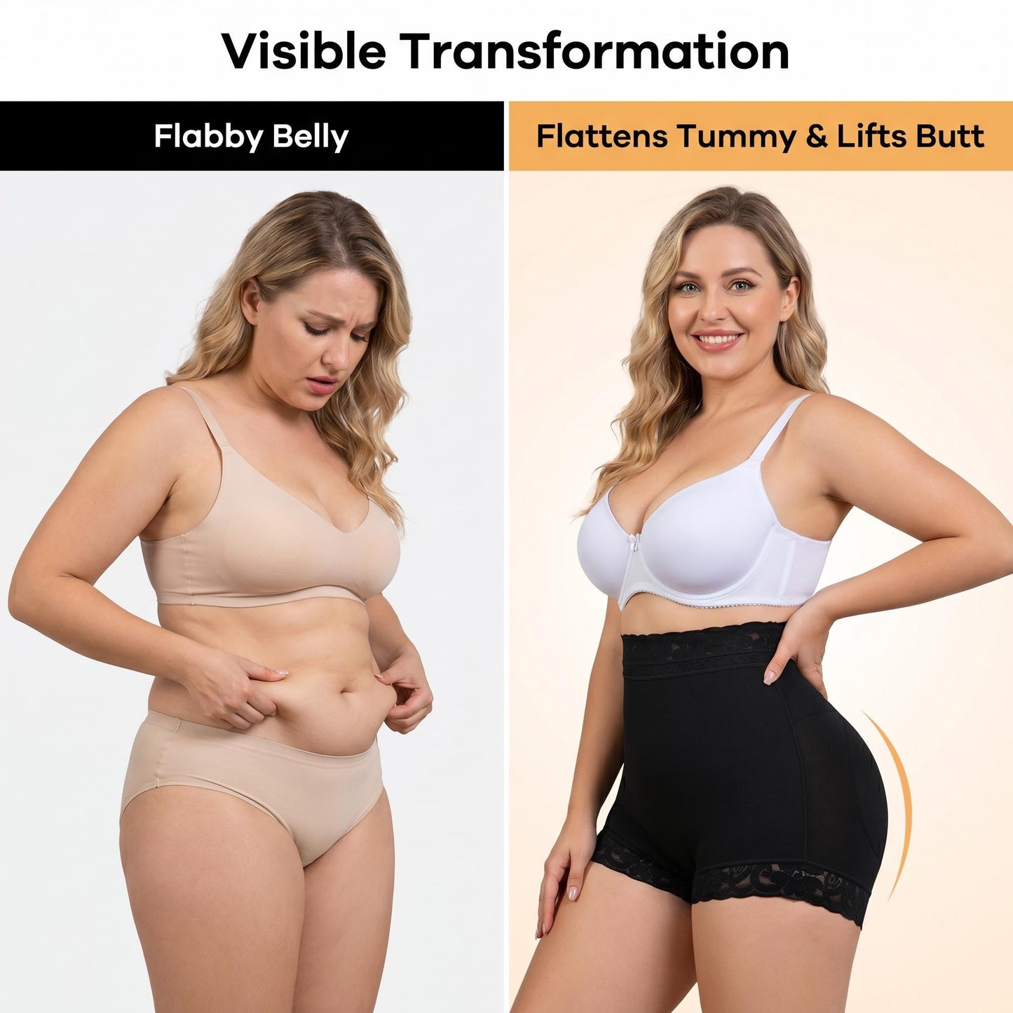 👙 【1+1 ingyen】Magas derekú, csúszásgátló bevonattal ellátott, alakformáló bikini 🏖️