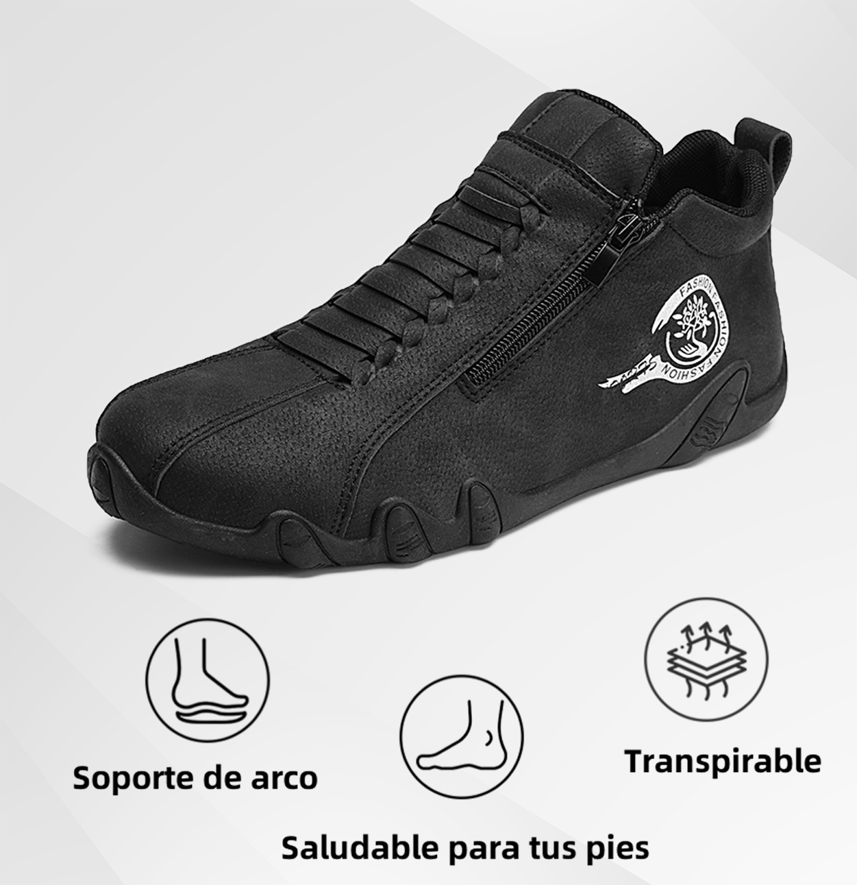 (⏰50% de descuento por tiempo limitado)🐂 Zapatos ortopédicos para hombre, hechos de auténtica piel de vaca australiana👞 cosidos a mano, impermeables y antideslizantes✅ soporte de arco - caminata cómoda