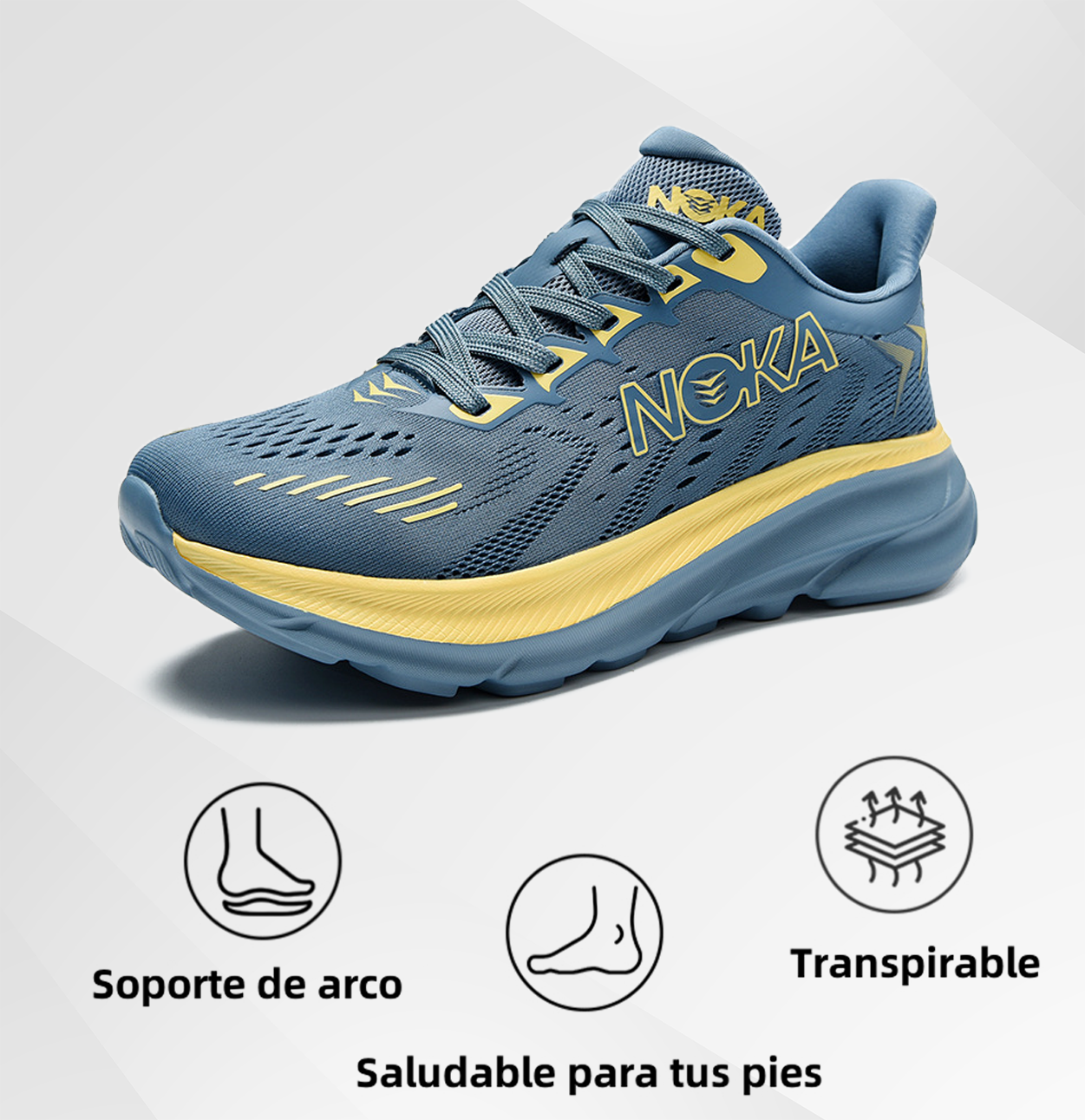 (🔥¡Último día! ¡50% de descuento! ¡No te lo pierdas!)⏰Zapatillas Ergonómicas con Soporte de Arco: Alivio Inmediato para Pies Cansados y Dolor de Espalda