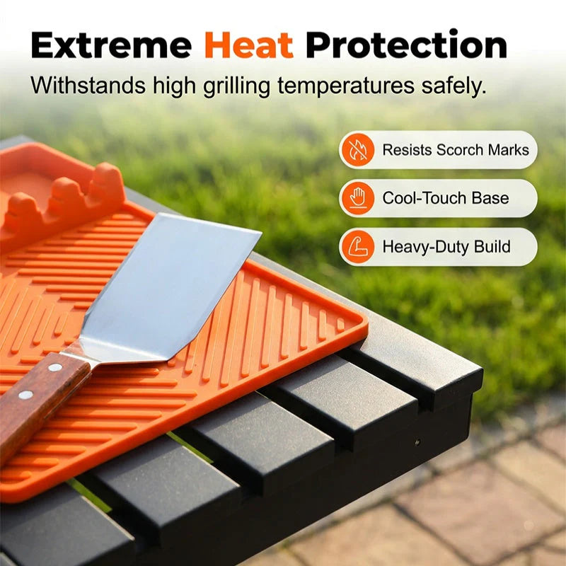 🍖 Szilikon grillezőalátét az oldalsó polcra 🔥