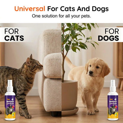 🐾 Állatriasztó spray – természetes macska- és kutyariasztó 💨