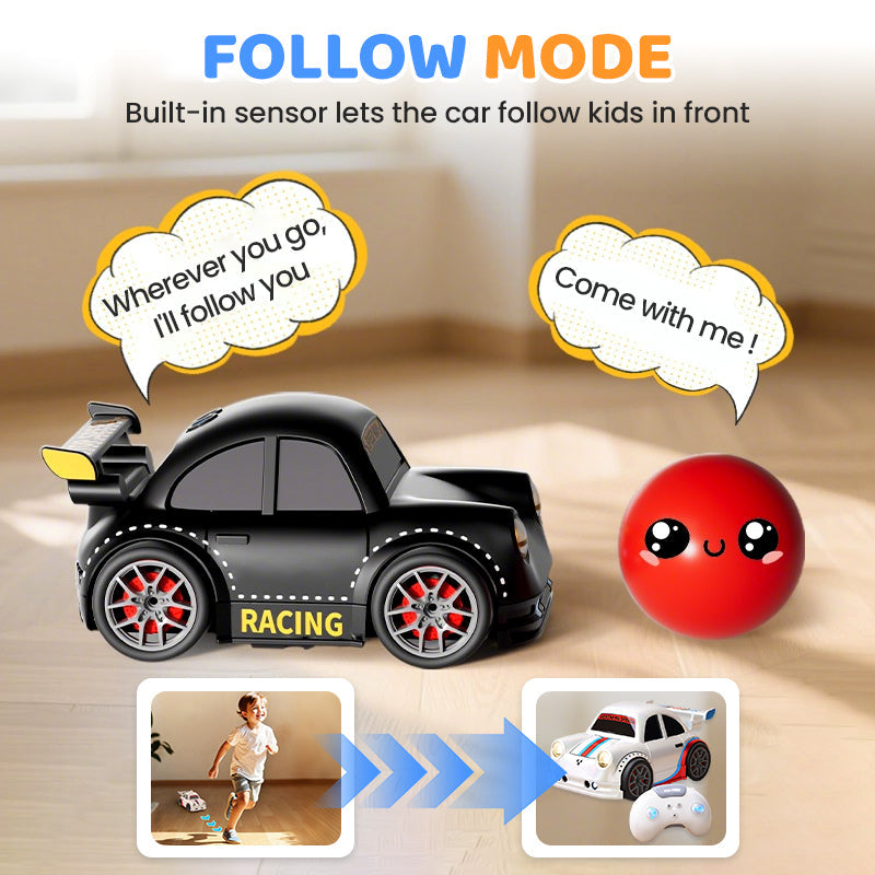 🏎️ Interaktív, többfunkciós, távirányítású autó 🎮