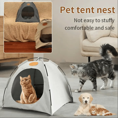 🐾 Összecsukható kisállat-sátor ⛺