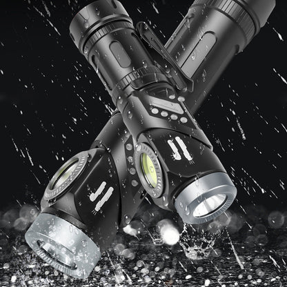 🔦 90°-ban forgatható LED-es fejlámpa és zseblámpa 🏕️