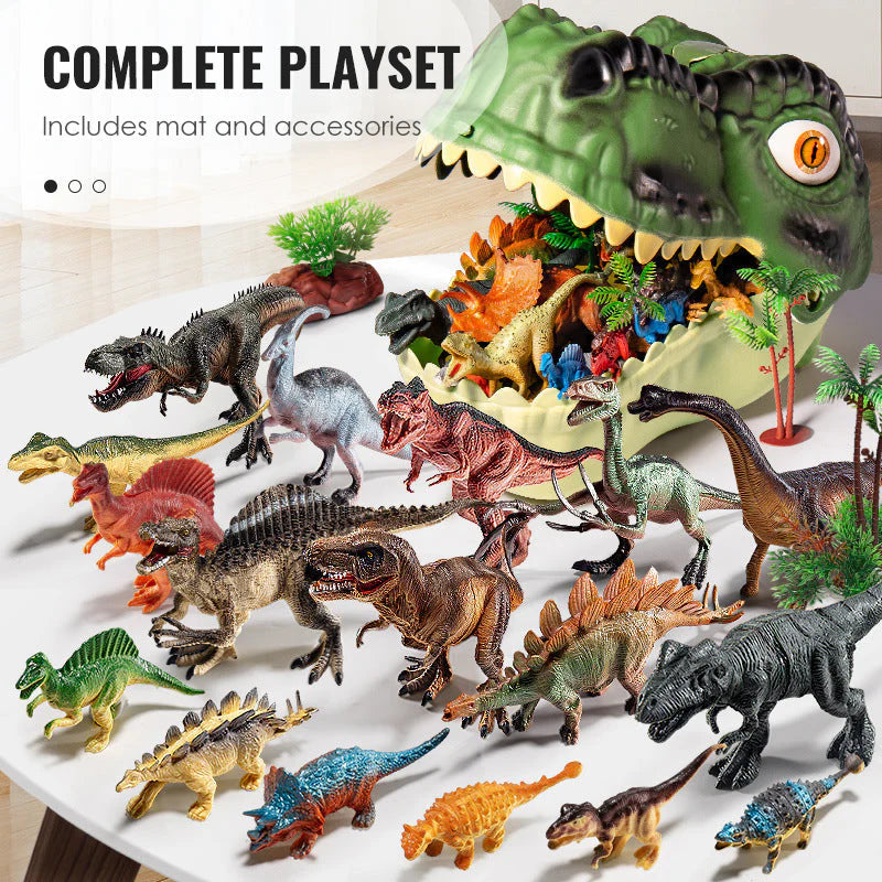 🦖 Oktató és szórakoztató dinoszaurusz játék szett 🧠-IDŐKORLÁTOZOTT AKCIÓ 🏷️