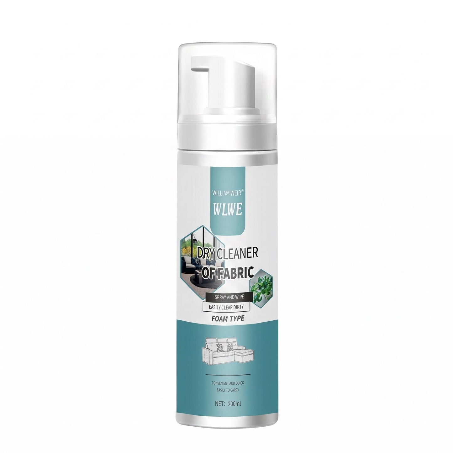 🧼✨ Erőteljes habos tisztítószer szövetekhez ✅