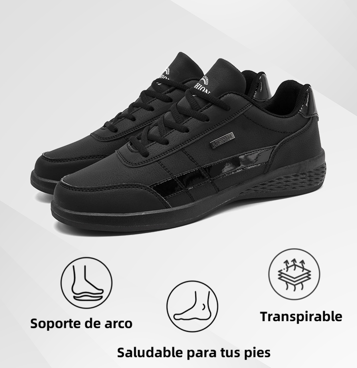 (🔥Oferta por tiempo limitado con 50 % de descuento, ¡no te la pierdas!) - Zapatos deportivos ortopédicos suaves y cómodos (soporte de arco, impermeables y antideslizantes)