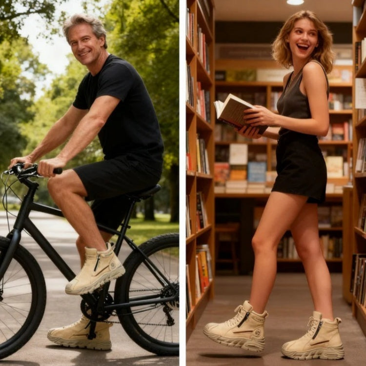 Suuperre® Premium usnjeni ortopedski čevlji | Ergonomsko oblikovani za lajšanje bolečin v hrbtu, kolenih in stopalih ter zagotavljajo izjemno udobje (ročno izdelani).