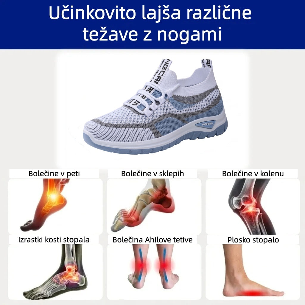 Ženski ortopedski čevlji Suuperre® | Ergonomsko oblikovani za lajšanje bolečin v hrbtu, sklepih in stopalih ter zagotavljajo vrhunsko udobje.