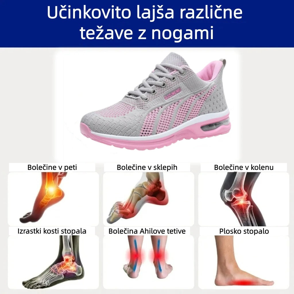 Ženski ortopedski čevlji AAWAAY® | Ergonomsko oblikovani za lajšanje bolečin v hrbtu, sklepih in stopalih ter zagotavljajo vrhunsko udobje.