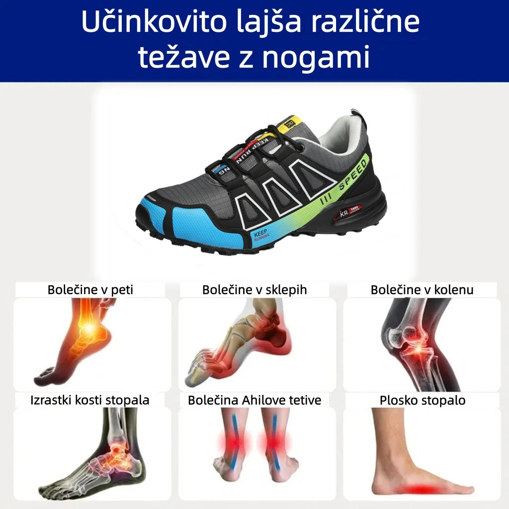 Ortopedski čevlji Suuperre® | Ergonomsko zasnovani za lajšanje bolečin v hrbtu, sklepih in stopalih ter zagotavljajo vrhunsko udobje (priporočajo zdravniki).