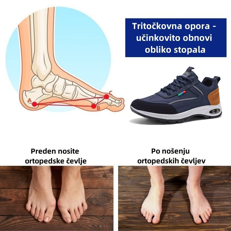 Ortopedski čevlji AAAWAAY® – Ergonomsko oblikovani za lajšanje bolečin v hrbtu, nogah in sklepih – Unisex